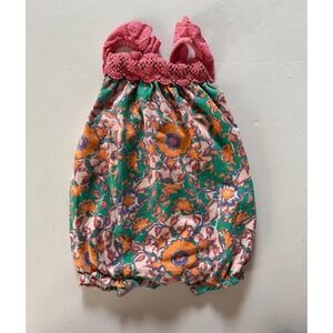 Matilda Jane Floral Sleeveless Romper 12-18 Months